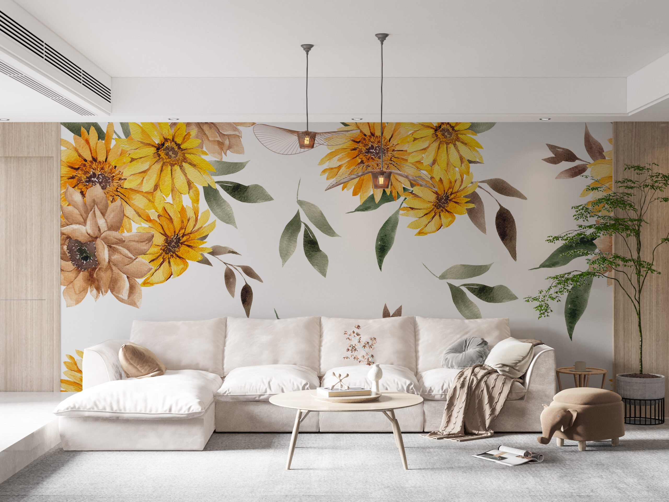 Fototapet Sunny Bouquet