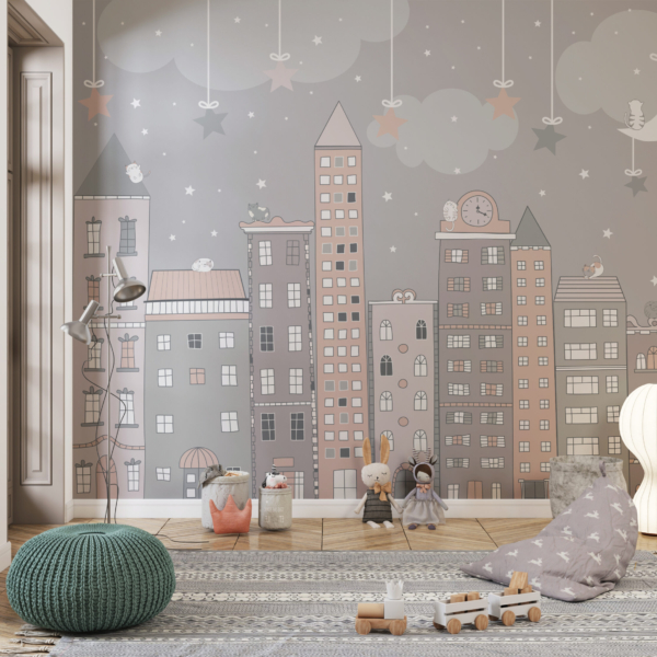 Fototapete Schlafende Stadt