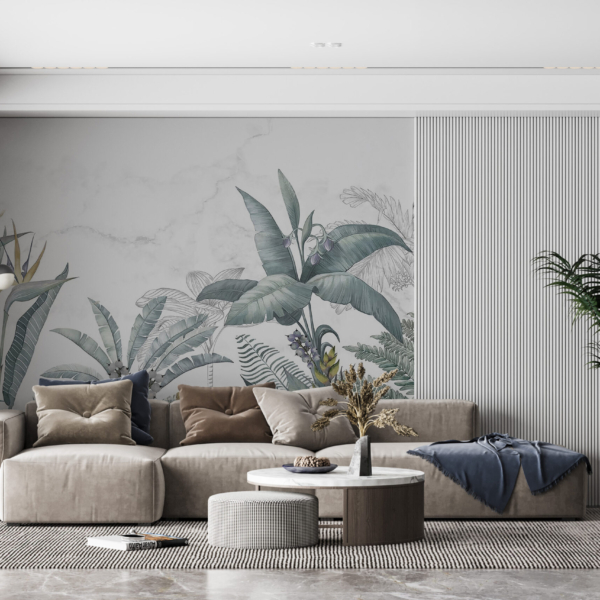 Wandbild Strelitz ohne Farbe