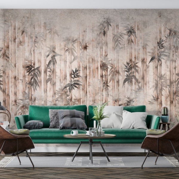 Fototapete Bambusgras