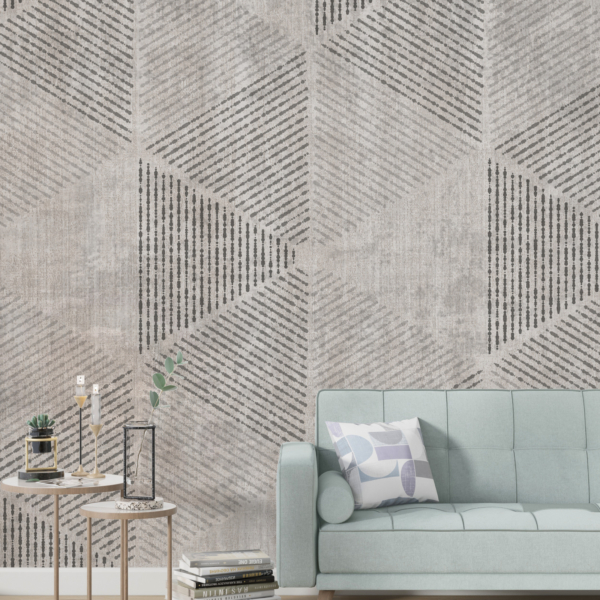 Wandbild Dreieck Grafik