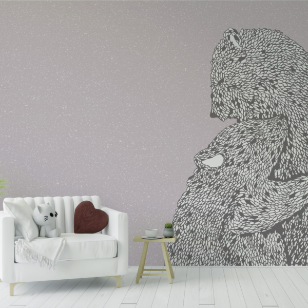 Fototapete Umarmung des Bären