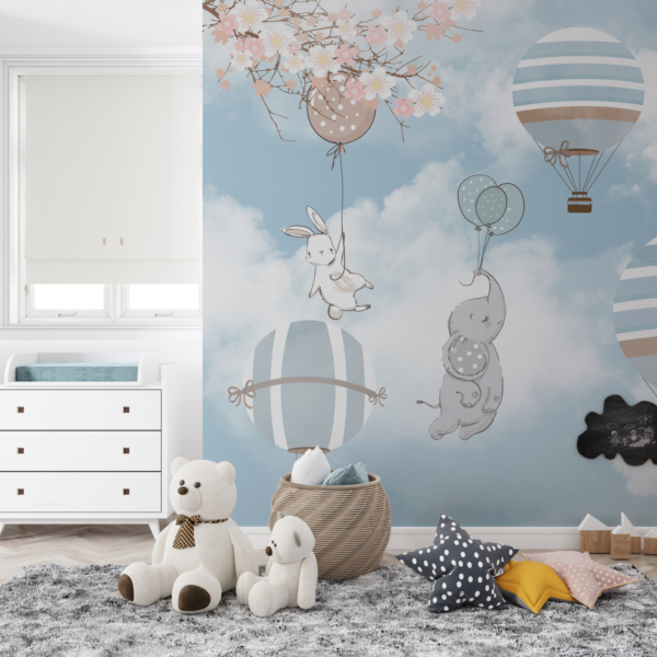 Mural Spring Ballonfahrt