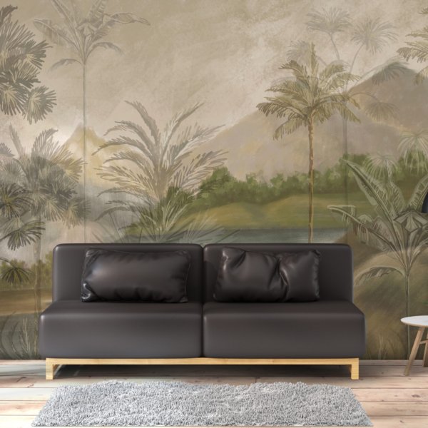 Fototapete Grüne Berge