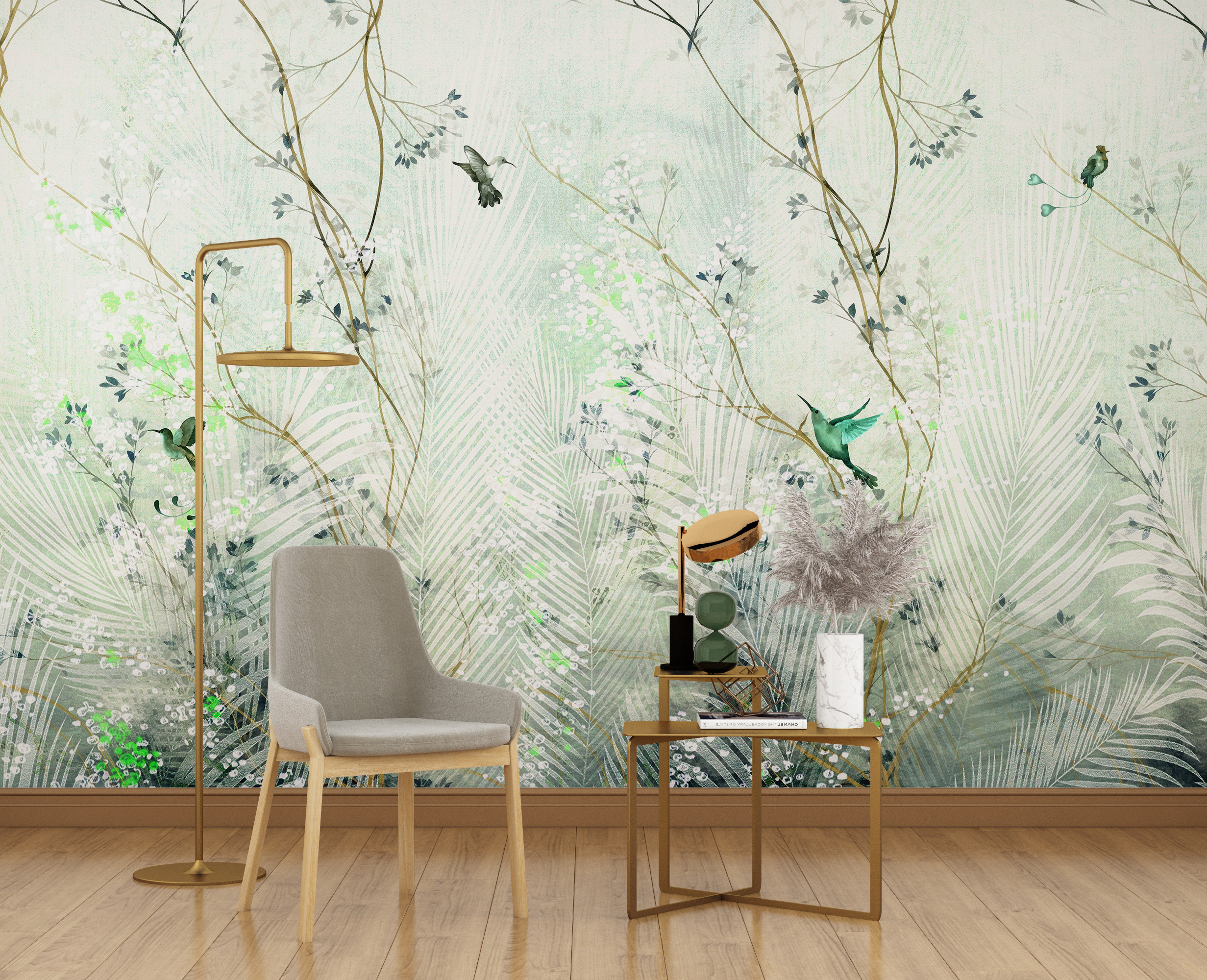 Fototapete Grüner Kolibri