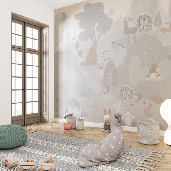 Fototapete Tiere im Wald