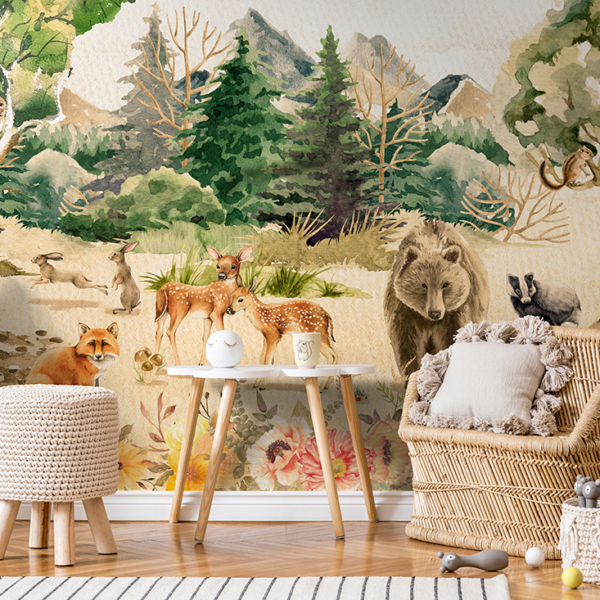 Fototapete Forest Corner