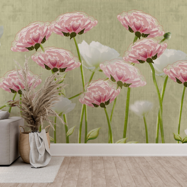 Hintergrundbild Blumenwiese