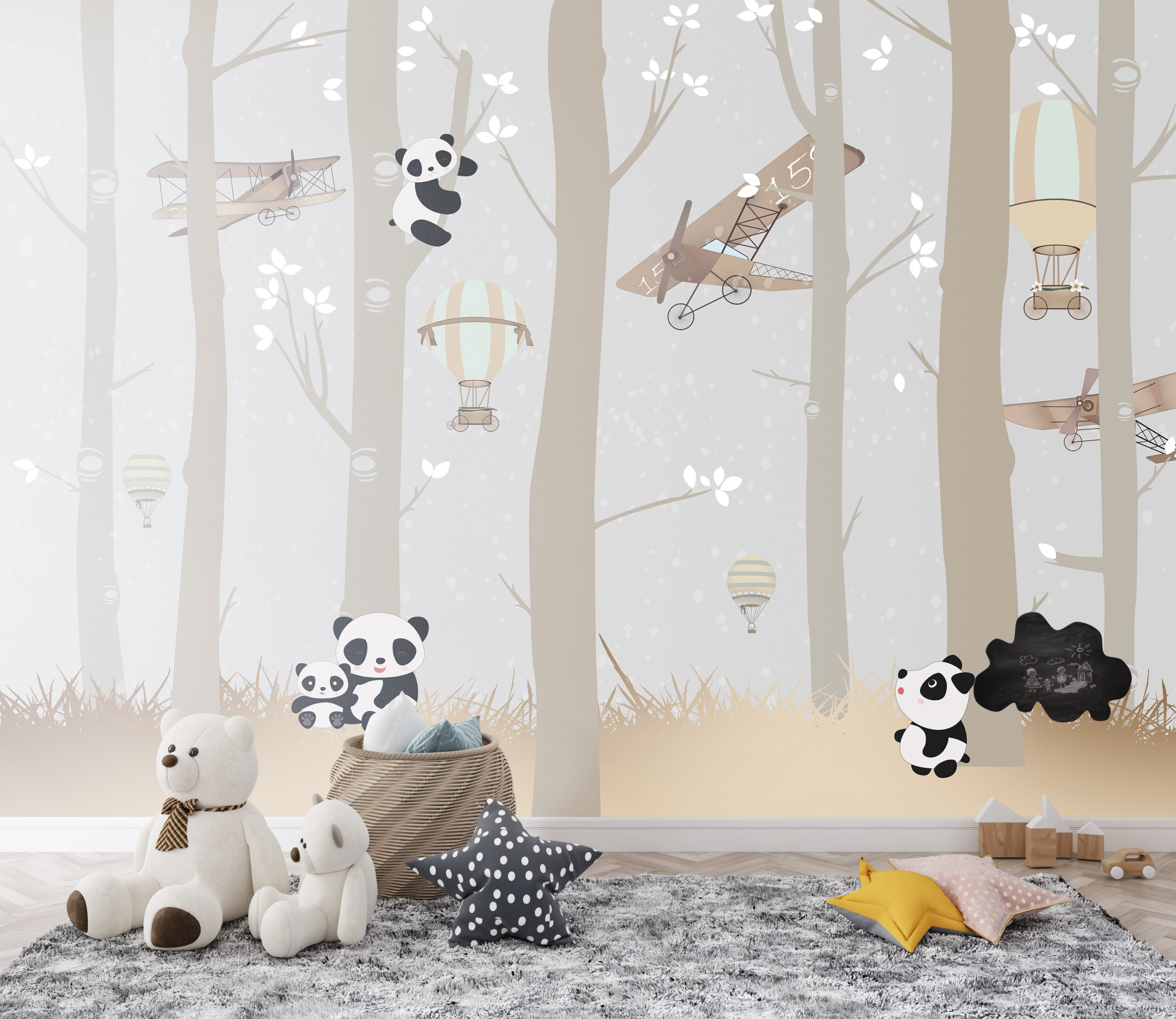 Fototapete Happy Panda