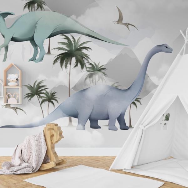 Fototapete Jurassic Park für Kinder