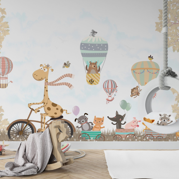 Fototapete Happy Animals