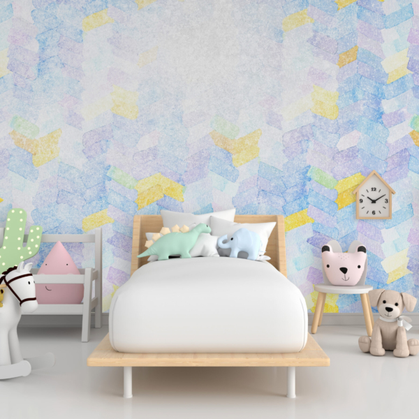 Fotomalerei Pastell-Formen