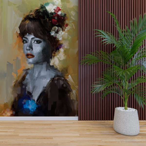 Fototapete Abstrakte Frau