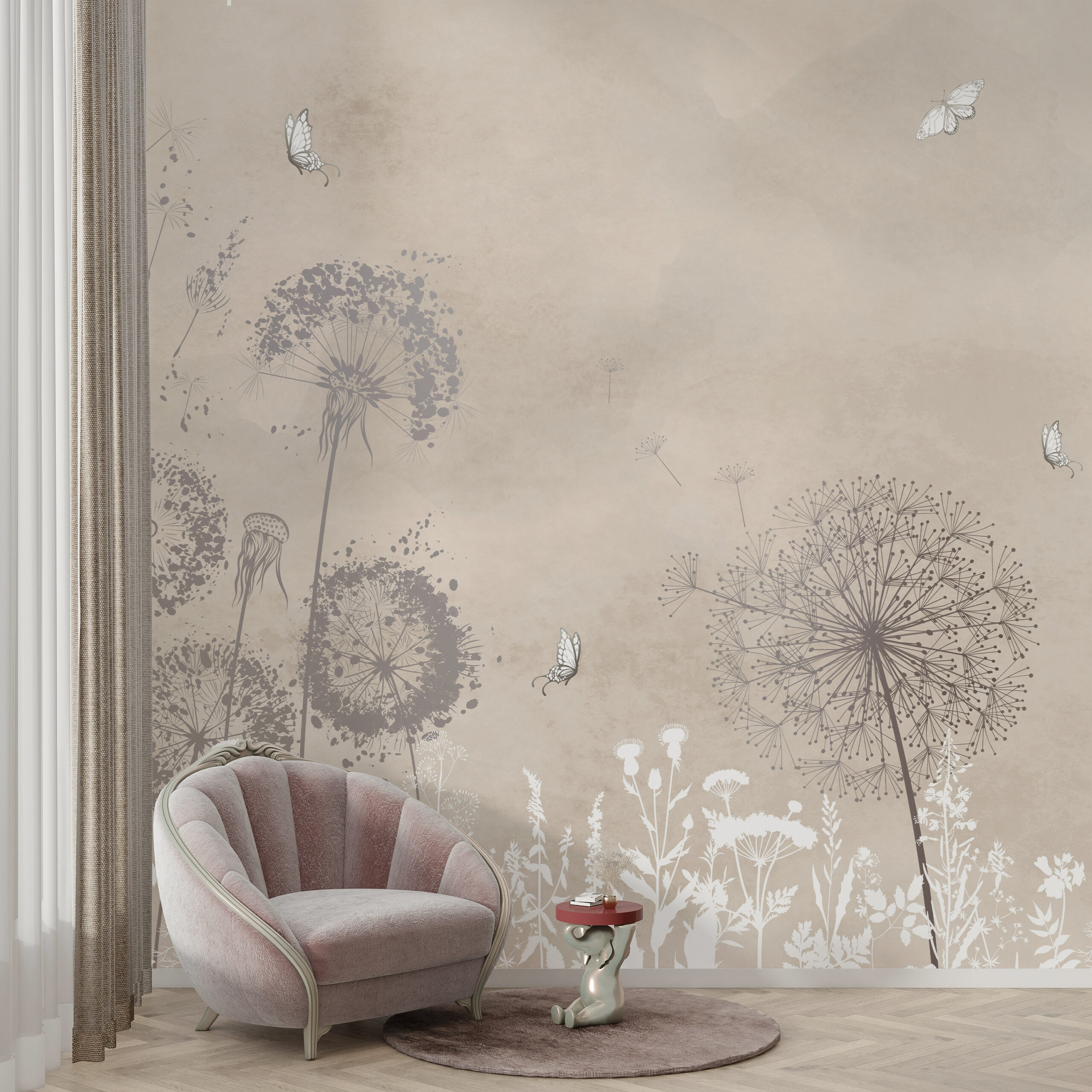 Fototapet Inflatables Beige