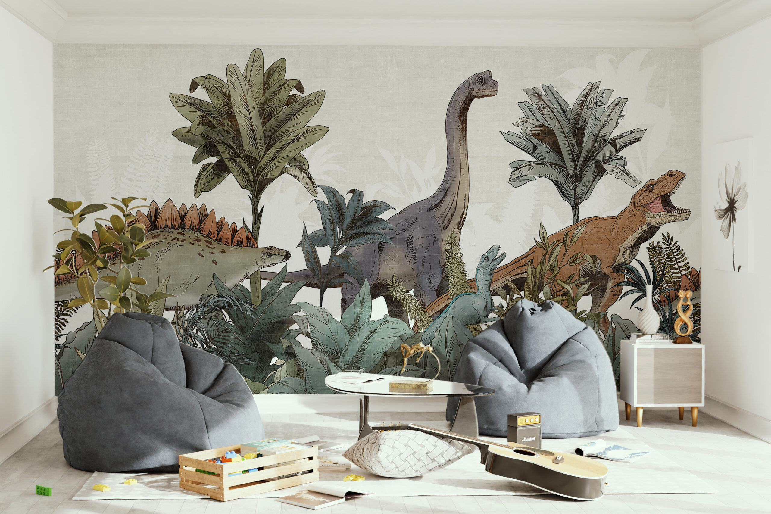 Fototapete Dinosaurier