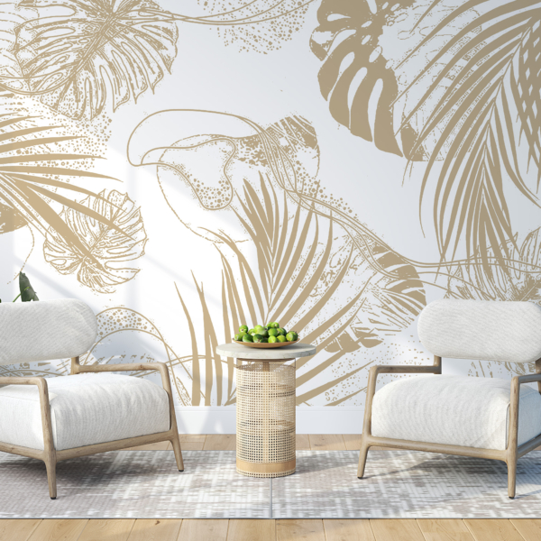 Fototapete Blattgold