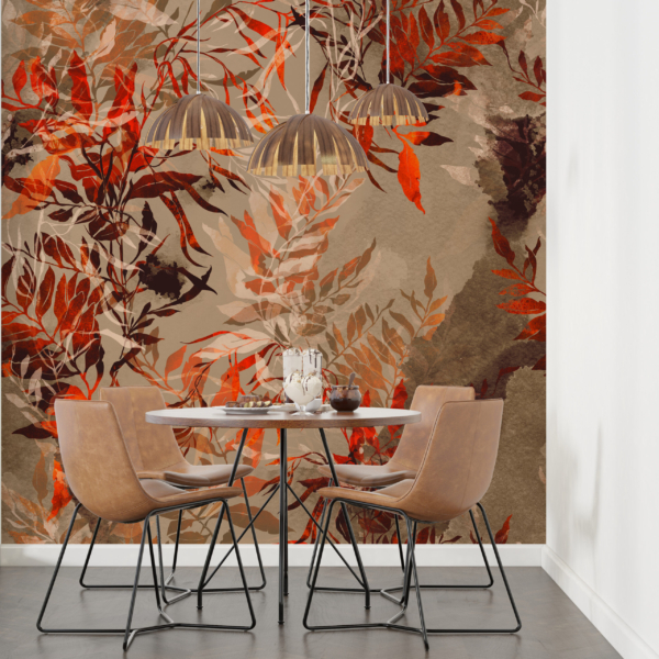 Herbstblätter Tapete