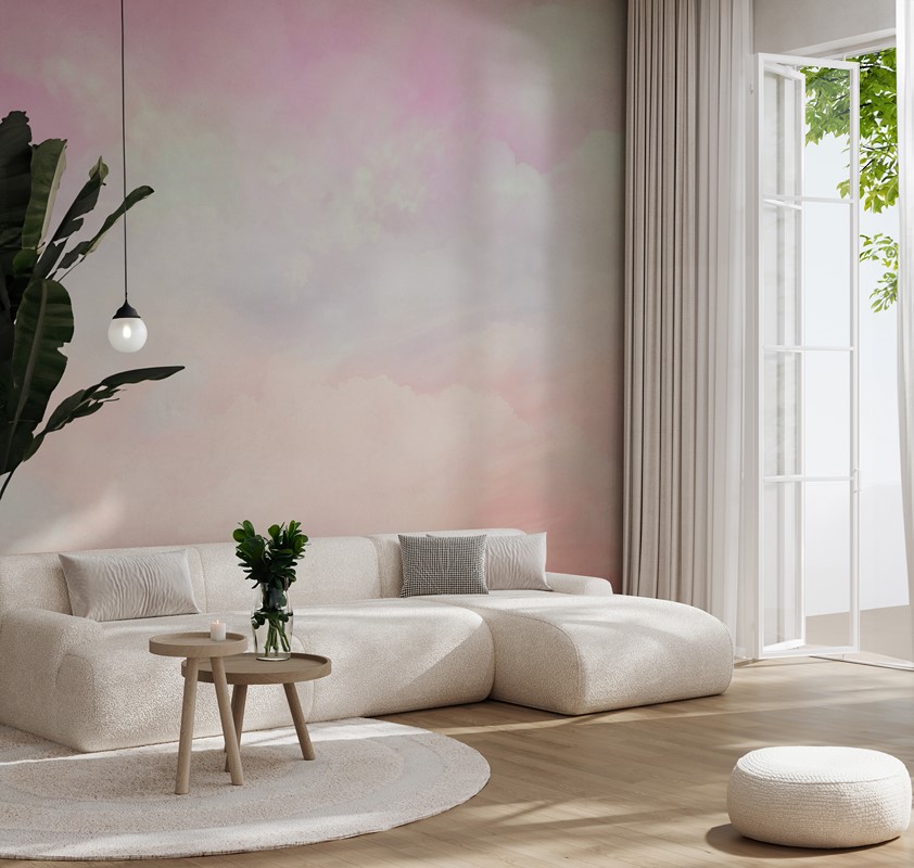 Fototapeta Różowe Mgły Spokoju