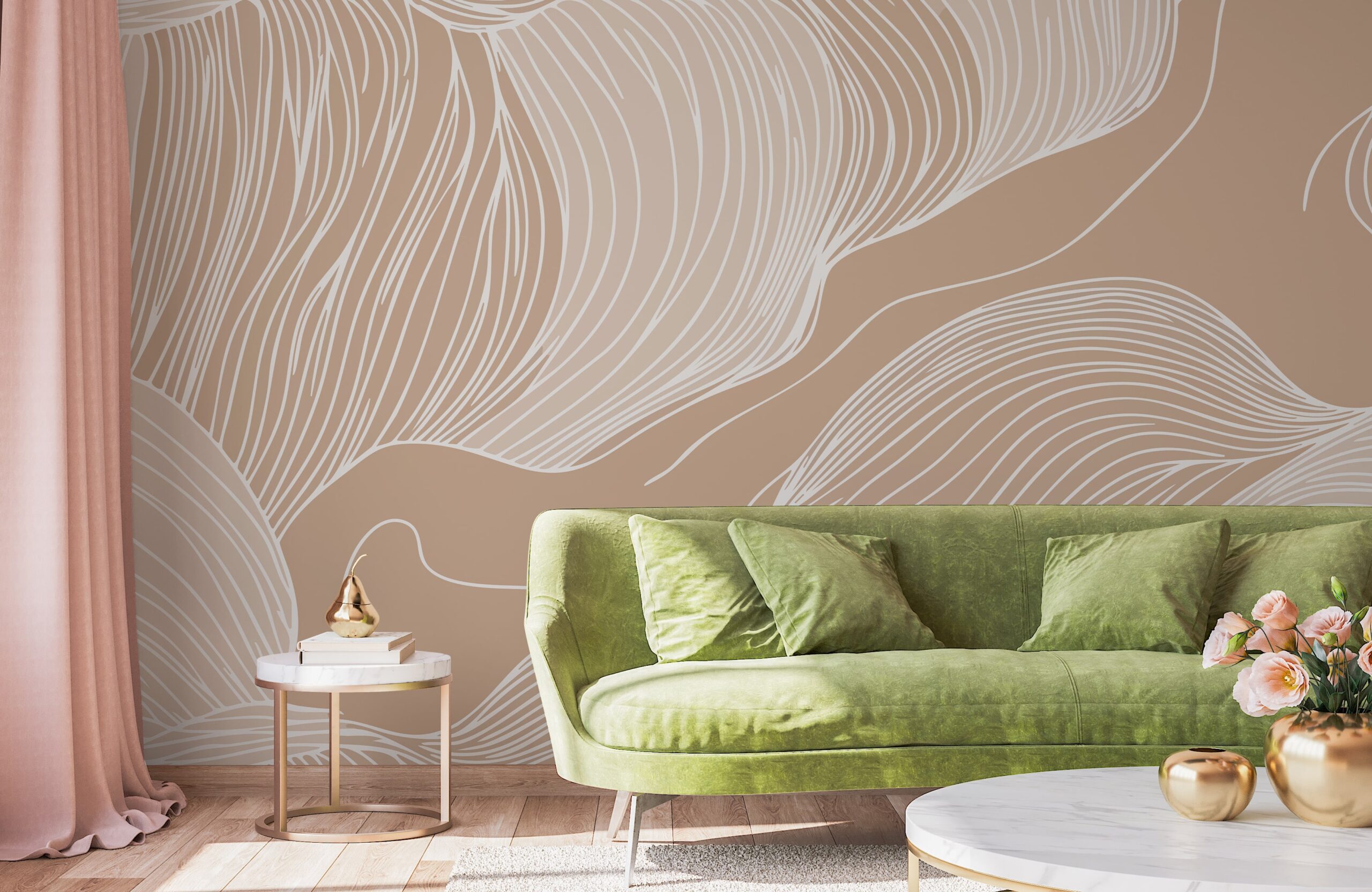 Fototapeta Fale Delikatności