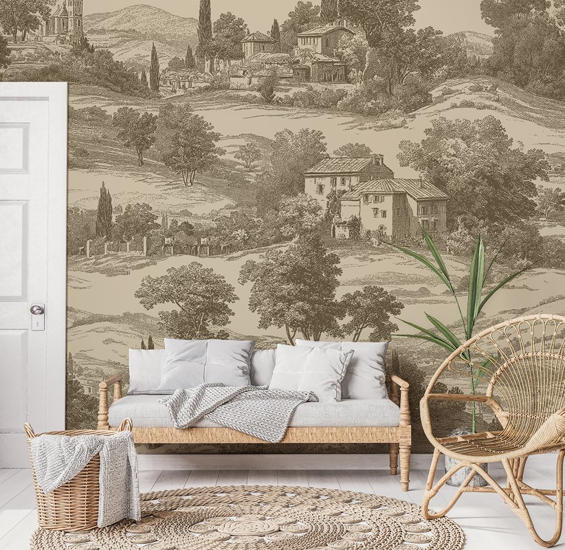 Fototapeta Krajobraz w Beżu