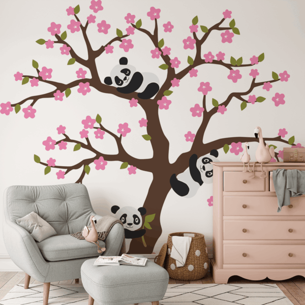 Fototapeta Kraina Pandowego Kwiatu