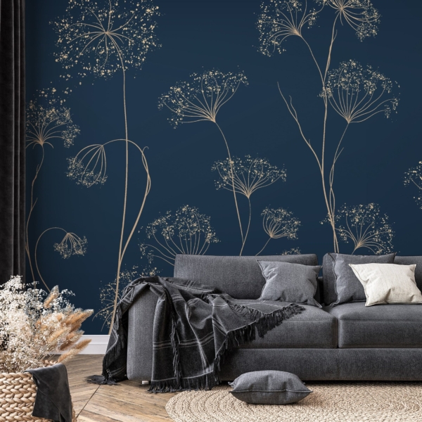 Fototapeta Kwiatowa Noc