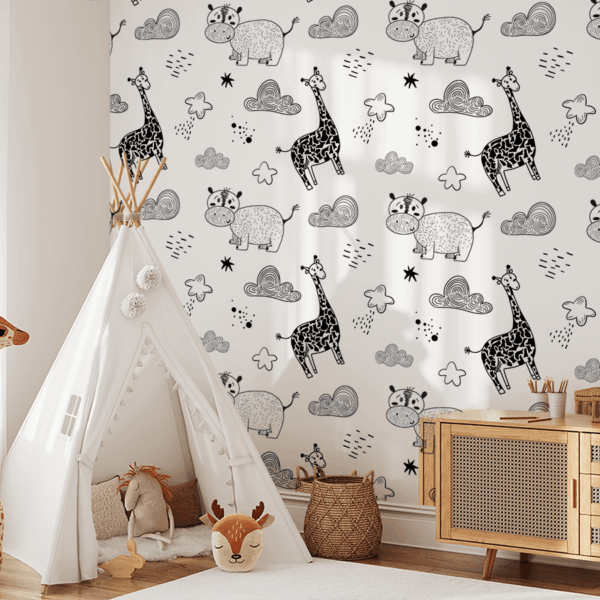 Fototapeta Zwierzęta w chmurach