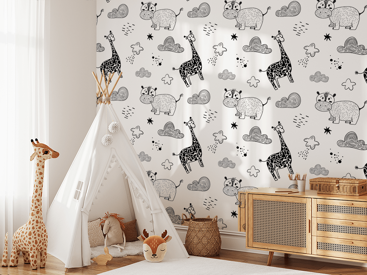 Fototapeta Zwierzęta w chmurach