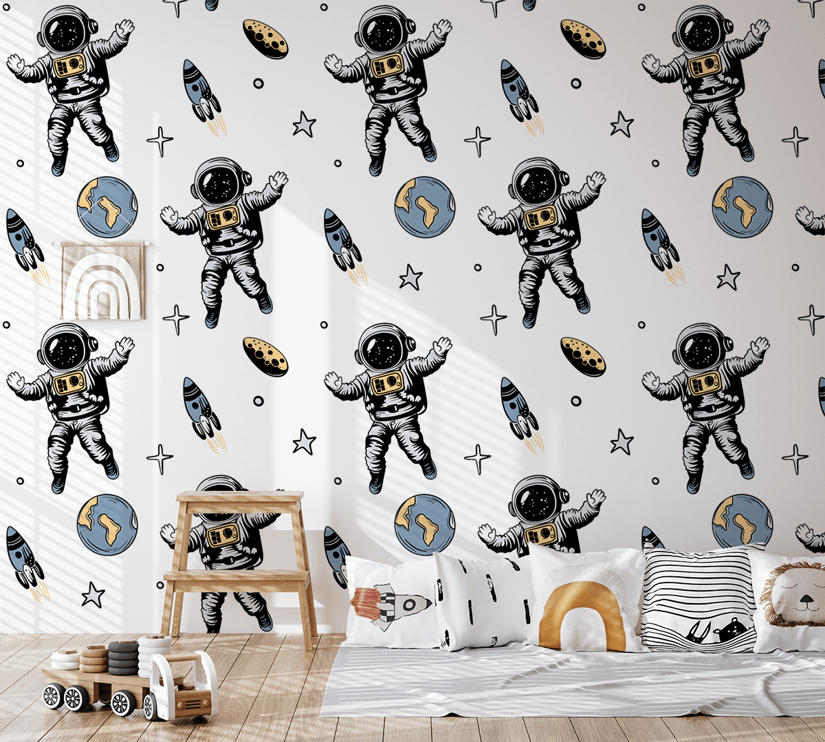 Fototapeta Mali Astronauci