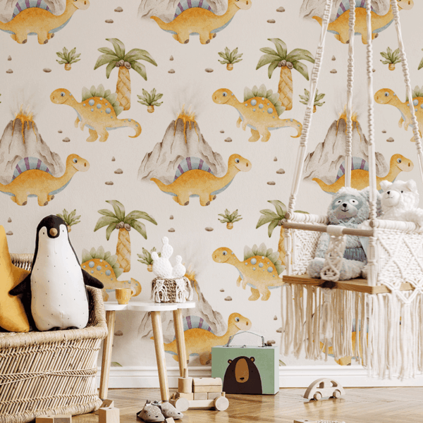 Fototapeta Dinozaury z Wulkanowej Krainy