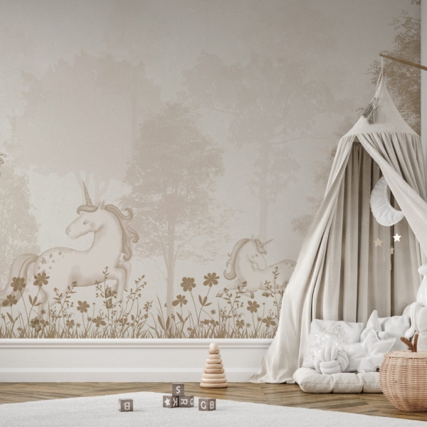 Fototapeta Tajemniczy Las Jednorożców