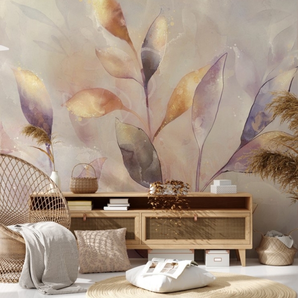 Fototapeta Liście w Blasku