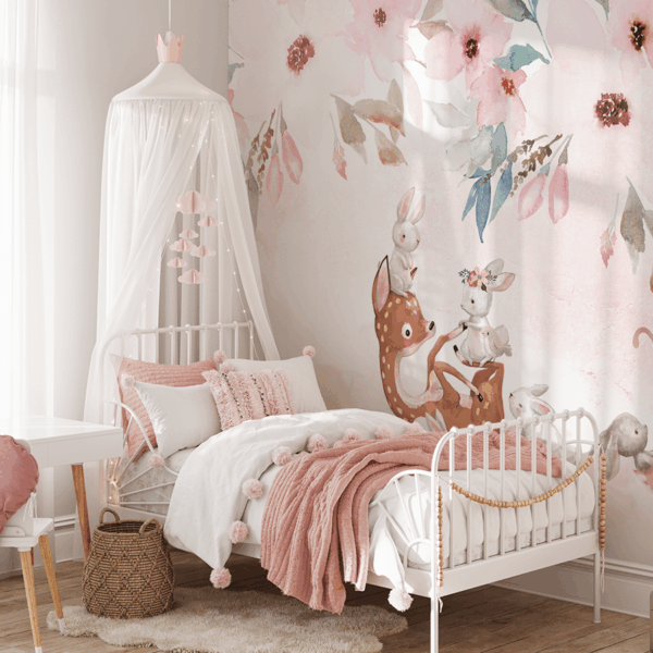 Fototapeta Różowy Zakątek Przyjaźni