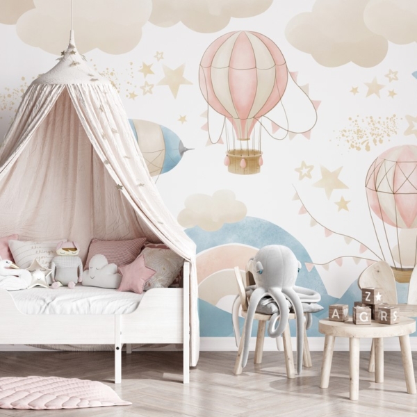 Fototapeta Balonowy Lot w Chmurach