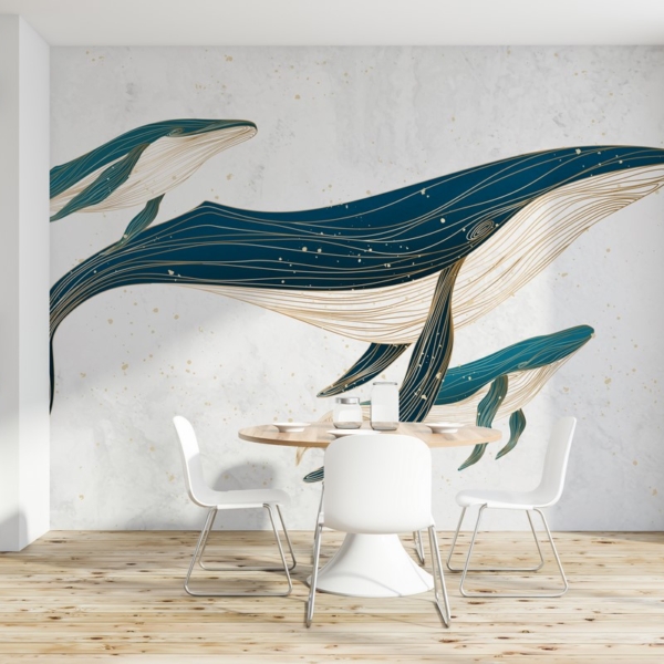 Fototapeta Podróż Wielorybów