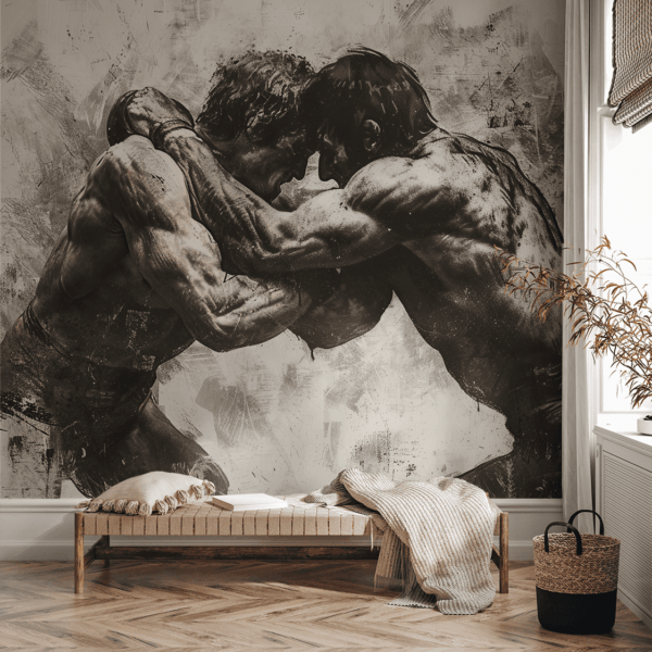 Fototapeta W Objęciach Walki