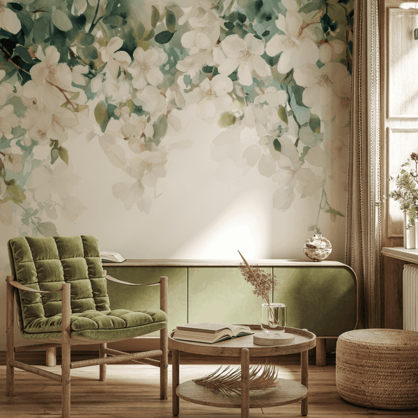 Fototapeta Kwiatowy Deszcz